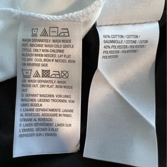 *Quacker Factory Set of 2 Cutout T-shirts V-Neck Rhinestones LARGE ~ A311440 - Picture 11 of 12